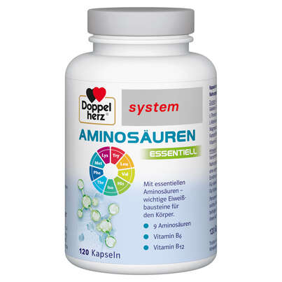 Doppelherz system AMINOSÄUREN ESSENTIELL + Vitamin B6 + Vitamin B12, A-Nr.: 5677629 - 01