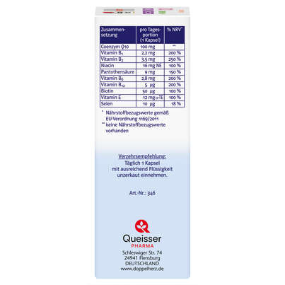 Doppelherz system COENZYM Q10 100 + VITAMINE, A-Nr.: 5677635 - 02
