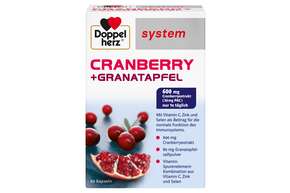Doppelherz system CRANBERRY + GRANATAPFEL, A-Nr.: 5679404 - 01