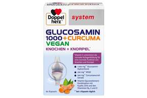 Doppelherz system Glucosamin 1000 + Curcuma Vegan, A-Nr.: 5688998 - 01