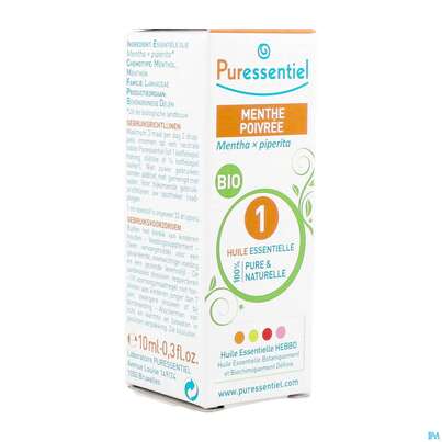 Aetherische Oele Puressentiel/bio Pfefferminze 10ml, A-Nr.: 4934099 - 03