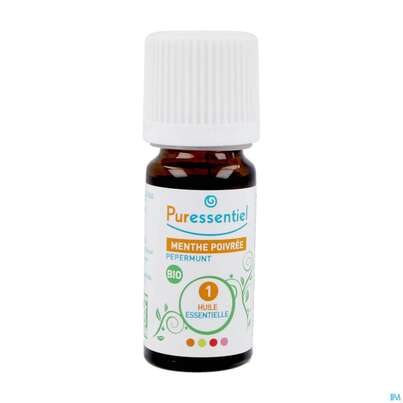 Aetherische Oele Puressentiel/bio Pfefferminze 10ml, A-Nr.: 4934099 - 04