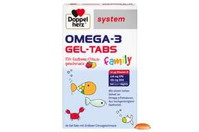Doppelherz system OMEGA-3 family Gel-Tabs zum Kauen, A-Nr.: 5679373 - 01