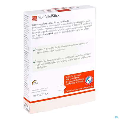 Veterinaerprodukte Pha Multivitalsticks 180g, A-Nr.: 4609850 - 01