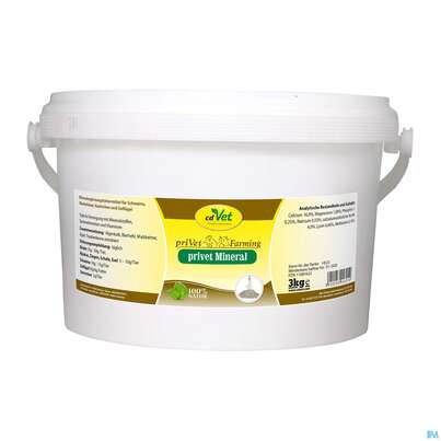 Veterinaerprodukte Privet Mineral 3kg, A-Nr.: 4329286 - 01