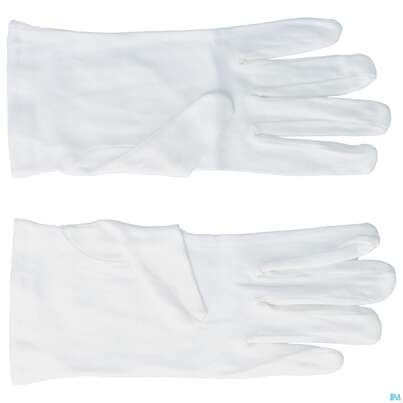 Sie sehen eine Packung Zwirnhandschuhe Mpoe Weiss Gr 11 2st, Produktbild: 01 Zwirnhandschuhe Mpoe Weiss Gr 11 2st, A-Nr.: 2285277 - 01