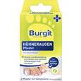 Sie sehen eine Packung Burgit Hühneraugen Pflaster 6 Stk., Produktbild: 01 Burgit Hühneraugen Pflaster 6 Stk., A-Nr.: 5005574 - 01