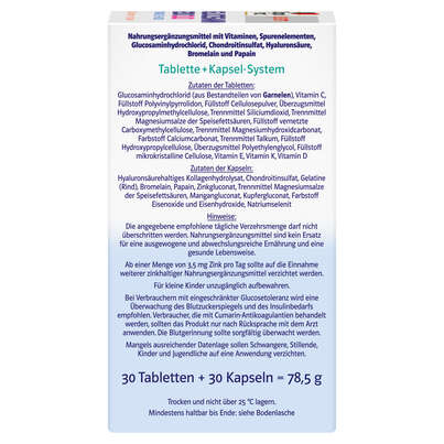 Doppelherz system GLUCOSAMIN 1200 DUO KNOCHEN + KNORPEL, A-Nr.: 5678066 - 02