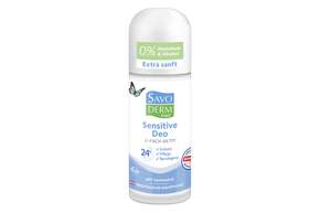 Savoderm med Sensitive Deo Roll-On 3-Fach Aktiv 50ml, A-Nr.: 4344475 - 01