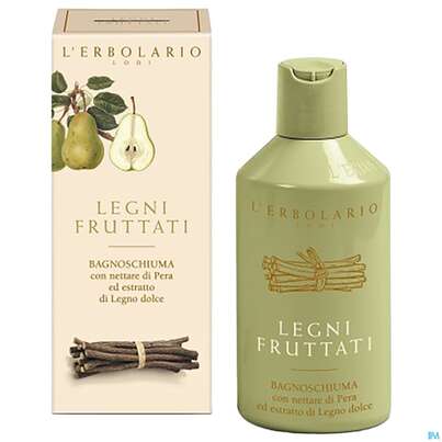 Sie sehen eine Packung L Erbolario Bad +duschgel Legni Frutatti Fruchthoelzer 036.4 250ml, Produktbild: 02 L Erbolario Bad +duschgel Legni Frutatti Fruchthoelzer 036.4 250ml, A-Nr.: 3406843 - 02