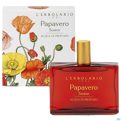 Sie sehen eine Packung L Erbolario Eau De Parfum Papavero Soave Lieblicher Mohn 066.3 50ml, Produktbild: 02 L Erbolario Eau De Parfum Papavero Soave Lieblicher Mohn 066.3 50ml, A-Nr.: 3934217 - 02