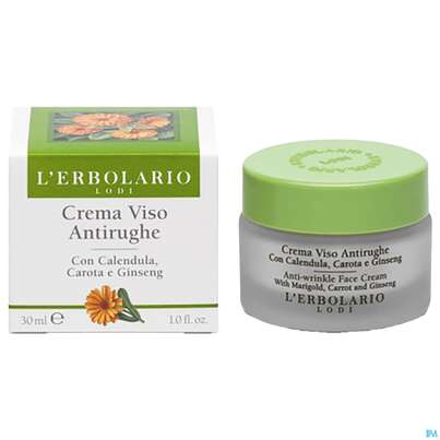 Sie sehen eine Packung L Erbolario Gesichtscreme Nachtcreme/antifalten Ringelblume Ginseng 011.0 30ml, Produktbild: 02 L Erbolario Gesichtscreme Nachtcreme/antifalten Ringelblume Ginseng 011.0 30ml, A-Nr.: 2855881 - 02