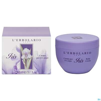 Sie sehen eine Packung L Erbolario Koerpercreme Iris 026.7 300ml, Produktbild: 02 L Erbolario Koerpercreme Iris 026.7 300ml, A-Nr.: 3584622 - 02