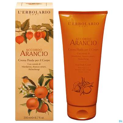 L Erbolario Koerperlotion Accordo Arancio Orange 026.6 200ml, A-Nr.: 4295328 - 02