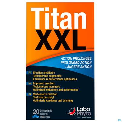 Titan Xxl Tabl Verzoegerte Freisetz. Z Erhoehung Testosteron Verbesserung Erektion 20st, A-Nr.: 5848048 - 01
