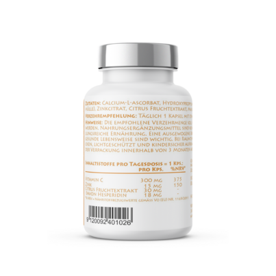 Sie sehen eine Packung Naturvit ® Vitamin C+ Zink und CITRUS Fruchtextrakt, Produktbild: 02 Naturvit ® Vitamin C+ Zink und CITRUS Fruchtextrakt, A-Nr.: 5666353 - 02