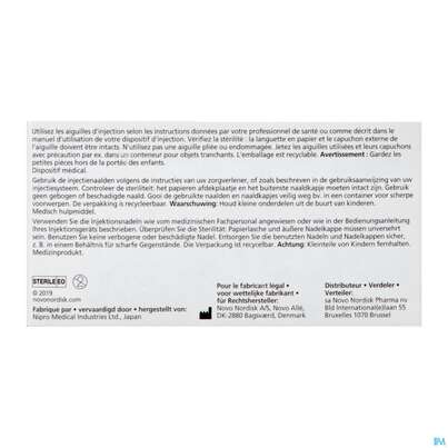 Injektionsspritzen U.zubeh. Insulin Novofine Pen-nadeln 31g 0,30x 8mm L5 36 100st, A-Nr.: 2699582 - 06