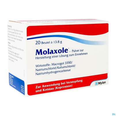 Molaxole Pulver lösung.z.einnehmen Beutel 20st, A-Nr.: 3761113 - 02