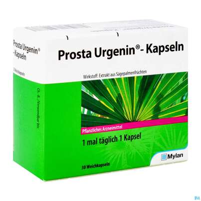 Sie sehen eine Packung Prosta Urgenin Kapseln 30st, Produktbild: 02 Prosta Urgenin Kapseln 30st, A-Nr.: 1342872 - 02