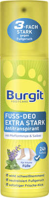 Burgit Fuß-Deo Antitranspirant 175ml, A-Nr.: 4615359 - 01