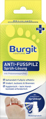 Burgit Anti-Fußpilz Sprüh-Lösung 25ml, A-Nr.: 4615365 - 01