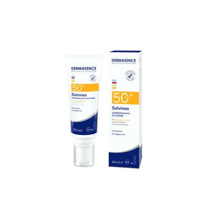 DERMASENCE Solvinea Sonnenschutz-Gelcreme LSF 50+, A-Nr.: 5920107 - 01