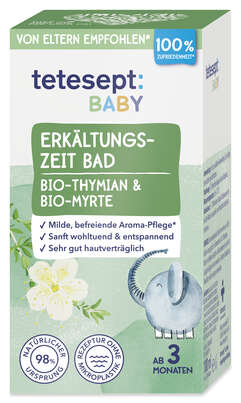 Tetesept Baby Erkältungszeit Bad, A-Nr.: 5821747 - 01