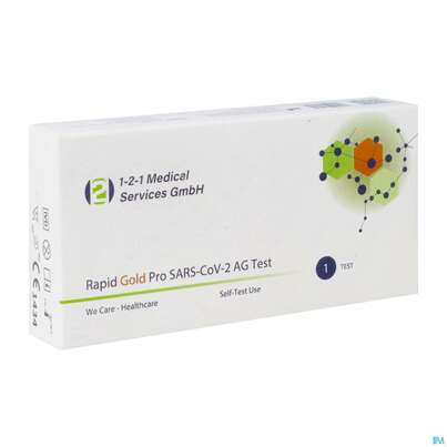 Diagnostika U.zubehoer Sars/covid 19 Schnelltest Selbsttest Rapid Gold Pro 1st, A-Nr.: 5685385 - 02