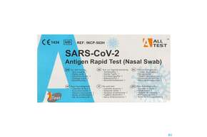 Diagnostika U.zubehoer Sars-cov-2/antigen Selbsttest/rapid Alltest 1st, A-Nr.: 5614818 - 01