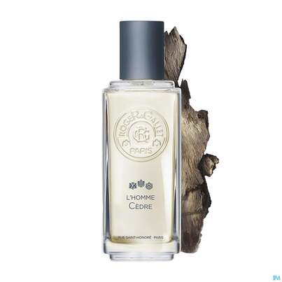 Sie sehen eine Packung Roger & Gallet Homme Maenner Eau De Toilette Cedre 100ml, Produktbild: 05 Roger & Gallet Homme Maenner Eau De Toilette Cedre 100ml, A-Nr.: 5448805 - 05