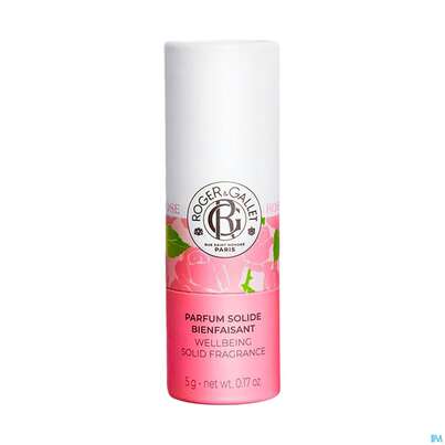 Sie sehen eine Packung Roger & Gallet Rose Wellbeing/solid Fragrance 5g, Produktbild: 01 Roger & Gallet Rose Wellbeing/solid Fragrance 5g, A-Nr.: 5889998 - 01