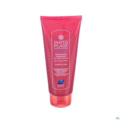 Sie sehen eine Packung Shampoon Phyto Plage After Sun Koerper +haare 200ml, Produktbild: 04 Shampoon Phyto Plage After Sun Koerper +haare 200ml, A-Nr.: 5652575 - 04