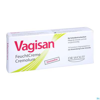 Vagisan Feuchtcreme Cremolum Zaepfchen 16st, A-Nr.: 5814842 - 03