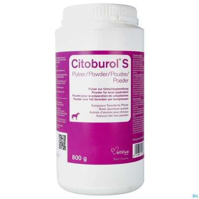 Veterinaerprodukte Citoburol Pulver F Pferde Essigsaeure +tonerde 800g, A-Nr.: 2970777 - 01