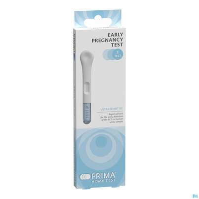 Diagnostika U.zubehoer Prima Early Pregnancy T. Schnelltest Frueherkenn. Hcg Urinprobe 10mlu/ml 2st, A-Nr.: 5775148 - 01