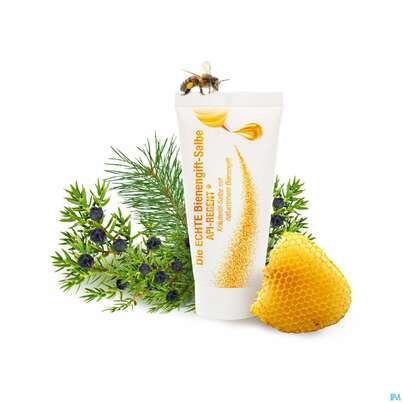 Sie sehen eine Packung Die Echte Bienengift-salbe Api-regent 50ml, Produktbild: 01 Die Echte Bienengift-salbe Api-regent 50ml, A-Nr.: 5885960 - 01