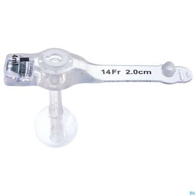 Sie sehen eine Packung Ernaehrungssonde Flocare/minisoft Button Austauschsonde Ch 12/1,5cm 1st, Produktbild: 02 Ernaehrungssonde Flocare/minisoft Button Austauschsonde Ch 12/1,5cm 1st, A-Nr.: 5197987 - 02