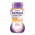 Fortimel/compact/fibre 125ml Vitalflasche Erdbeere 24st, A-Nr.: 3797909 - 01