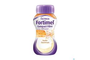 Fortimel/compact/fibre 125ml Vitalflasche Vanille 24st, A-Nr.: 3797861 - 01