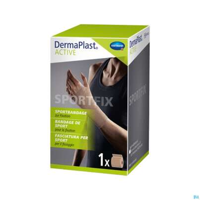 Dermaplast Active Sportfix Kurzugbinde Koehaesiv 8cmx 5m Hautfarbe 1st, A-Nr.: 4758283 - 01