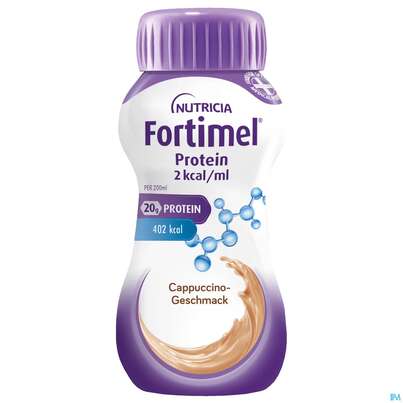Fortimel/protein 200ml 2kcal Cappuccino 24st, A-Nr.: 5833348 - 02