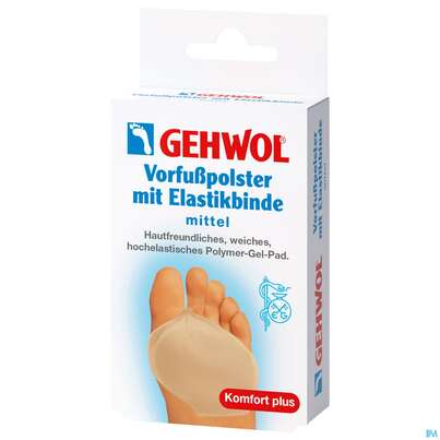 Gehwol Vorfusspolster +elastikbinde Mittel Nr.64 1st, A-Nr.: 4853923 - 02