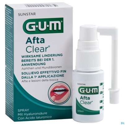 Gum Aftaclear Gegen Aphten Spray 2420 15ml, A-Nr.: 4392913 - 01
