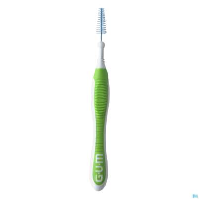 Gum Interdentalbuersten Travler/tanne/gruen Draht 0,5mm Zwi 1,1mm 1414g 6st, A-Nr.: 4123254 - 01