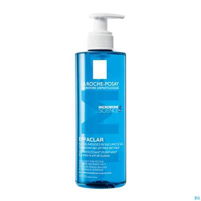 Sie sehen eine Packung La Roche Posay Akne/mischhaut Effaclar Reinigungsgel Sondergr 400ml, Produktbild: 01 La Roche Posay Akne/mischhaut Effaclar Reinigungsgel Sondergr 400ml, A-Nr.: 3475703 - 01