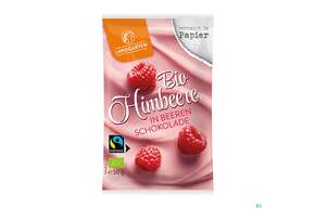 Landgarten Bio Himbeere In Beeren Schokolade 50g, A-Nr.: 4571969 - 01