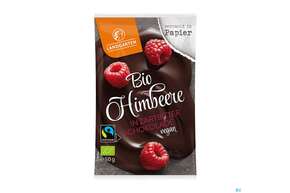 Landgarten Bio Himbeere/in Zartbitter Schokolade Vegan 50g, A-Nr.: 4571952 - 01