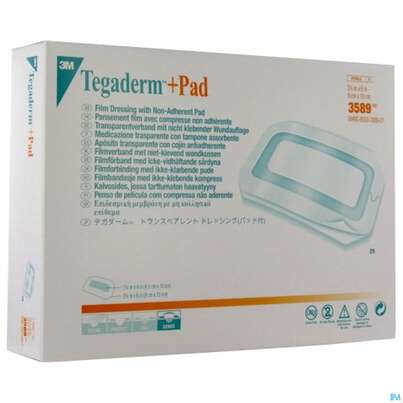 Tegaderm +pad 9x15cm 3589 25st, A-Nr.: 2022589 - 02