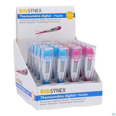 Sie sehen eine Packung Thermometer-fieber Biosynex Flex Soft 1st, Produktbild: 01 Thermometer-fieber Biosynex Flex Soft 1st, A-Nr.: 5726262 - 01