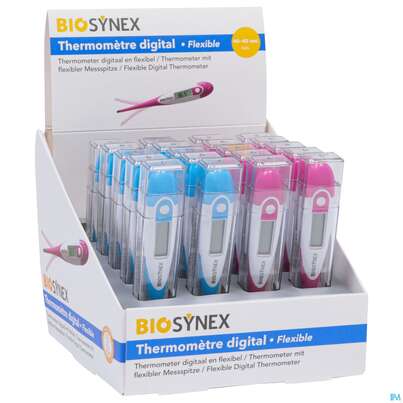 Sie sehen eine Packung Thermometer-fieber Biosynex Flex Soft 1st, Produktbild: 02 Thermometer-fieber Biosynex Flex Soft 1st, A-Nr.: 5726262 - 02